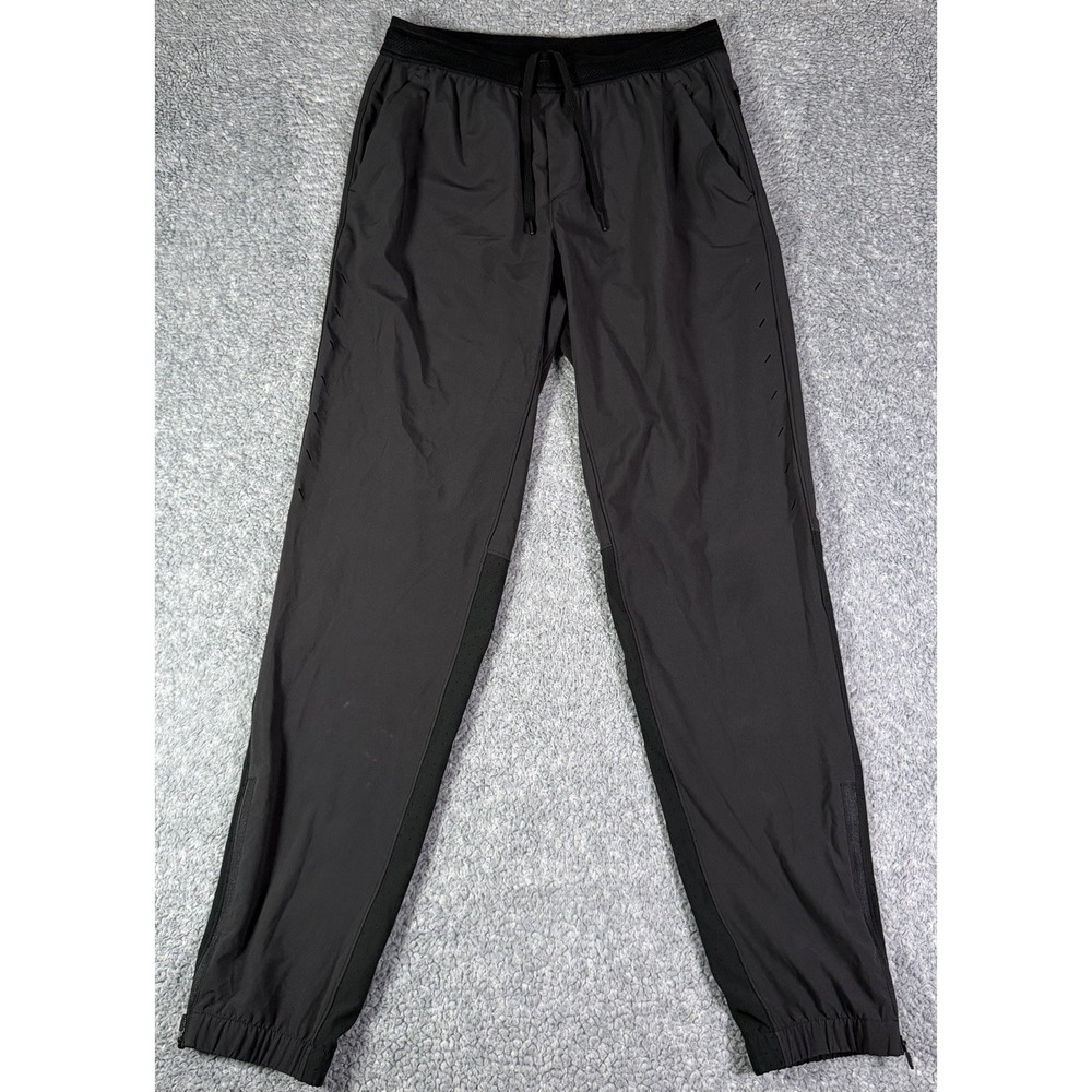 Ten Thousand Session Pants Men's Medium Black Lightweight Joggers Zip Pockets